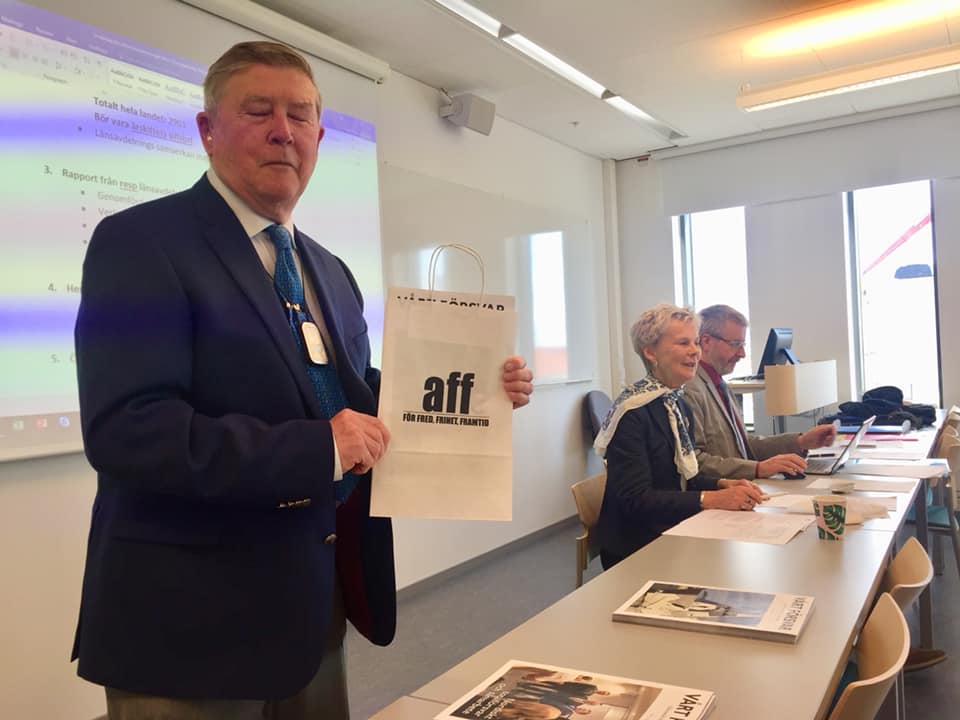 AFF Kalmar visar hur man marknadsför organisationen i regionen.